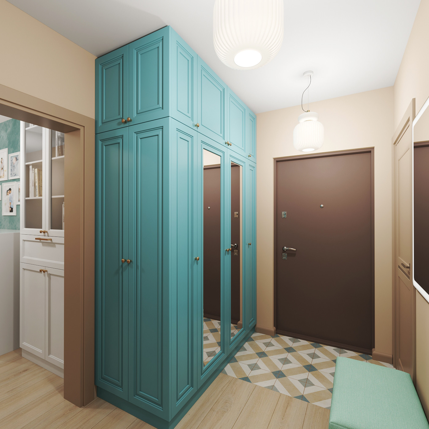 Теплая пастель и мягкая графика