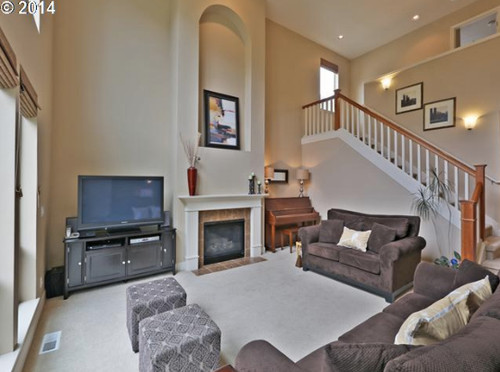 Two-story great room, what do I do with the fireplace? Two-story great room, what do I do with the fireplace?