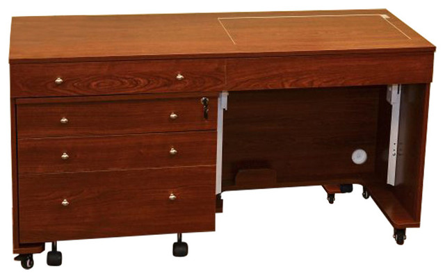 Kangaroo Kabinets And Joey Sewing Cabinet In Teak By Clickhere2shop