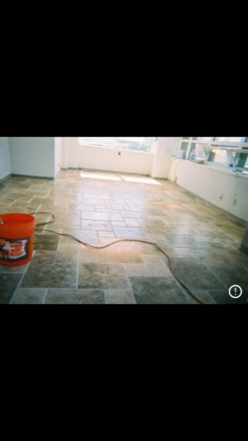 Travertine Floor Great-room