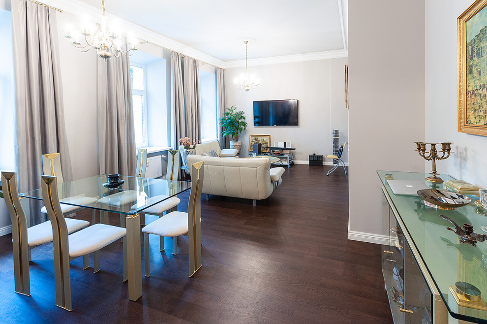 Квартира в Вильнюсе. Паркетная доска и итальянские двери