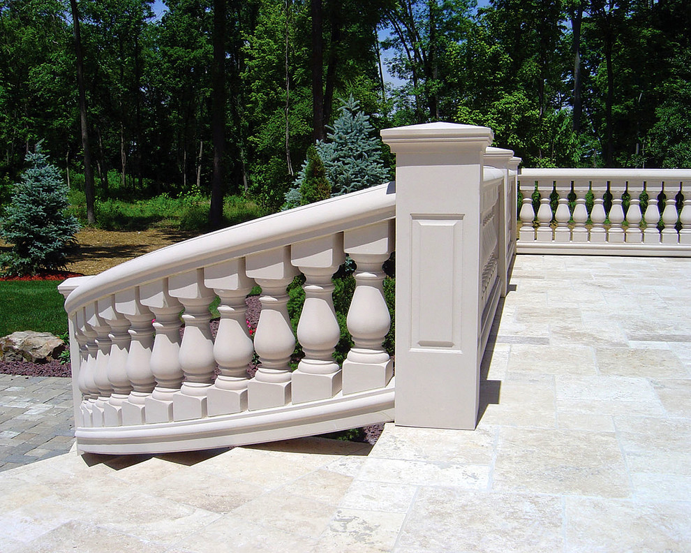Cast Stone Balustrade System Traditional Exterior
