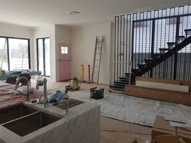 Projects in Progress - Milton contemporary-vardagsrum
