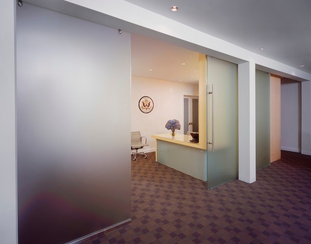 Commercial Glass Doors contemporain-entree