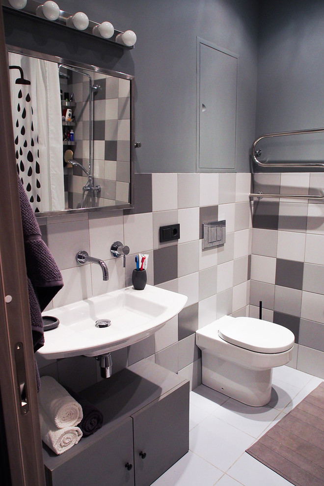 Дизайн интерьера 1-комнатной квартиры в индустриальном стиле