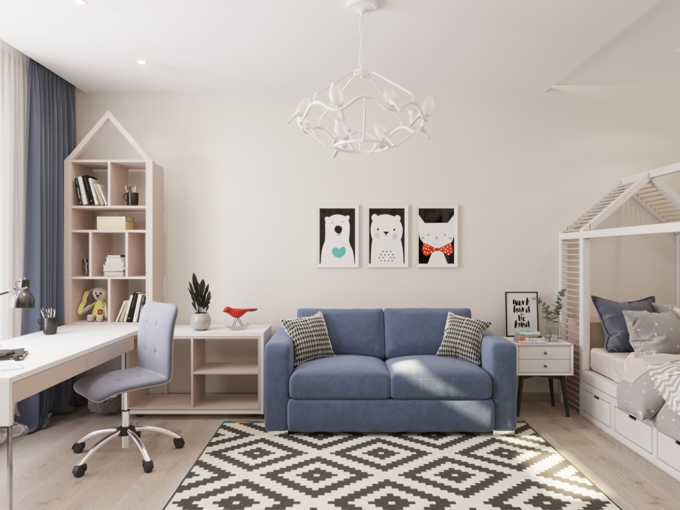 Дизайн-проект двухэтажного дома 400 метров