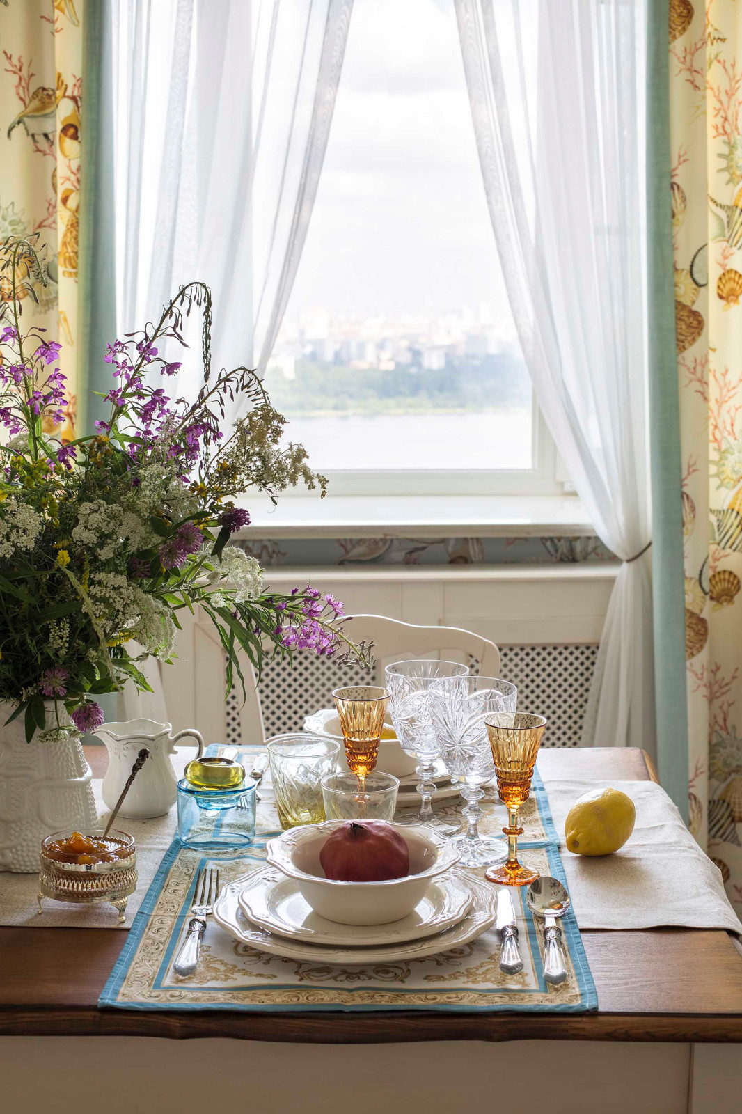 Квартира для молодой семьи в провансе с элементами стиля Coastal Living