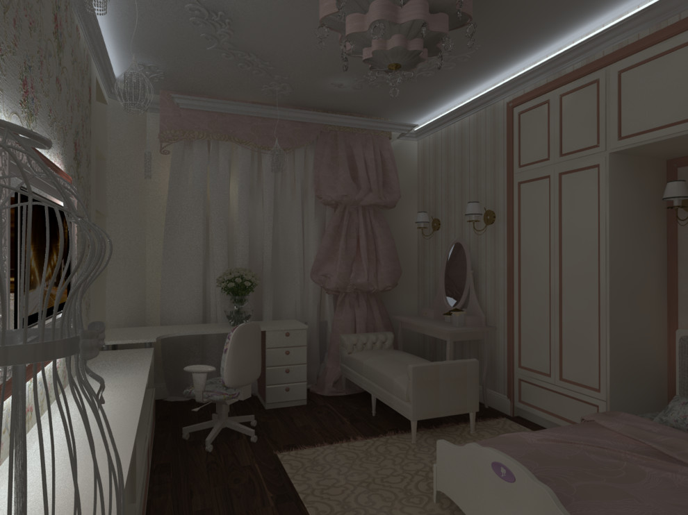 Квартира в легкой классике