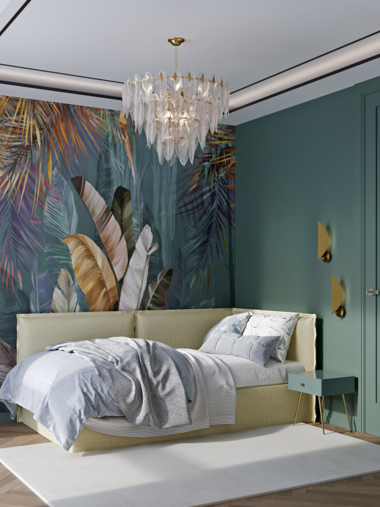 Интерьер в стиле ар-деко в ЖК Пресня Сити