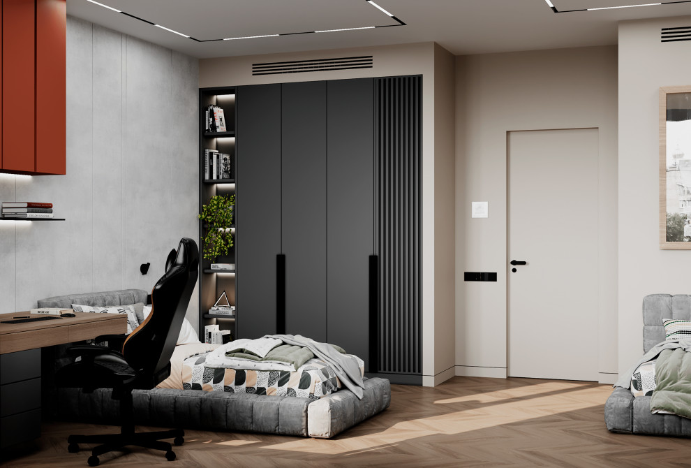 Проект оформления интерьера квартиры 100 кв.м