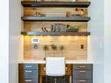 Contemporary Home Office by Blackbox design studios