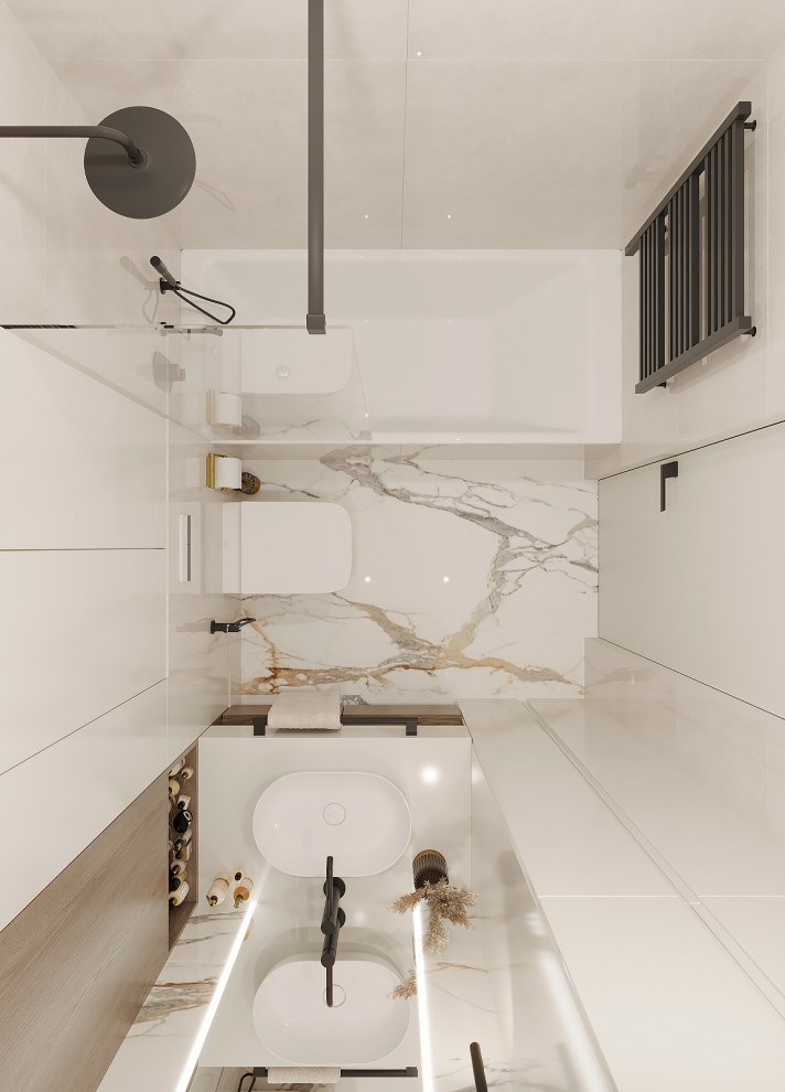 ЖК ФИЛИ-СИТИ. Ванная комната.