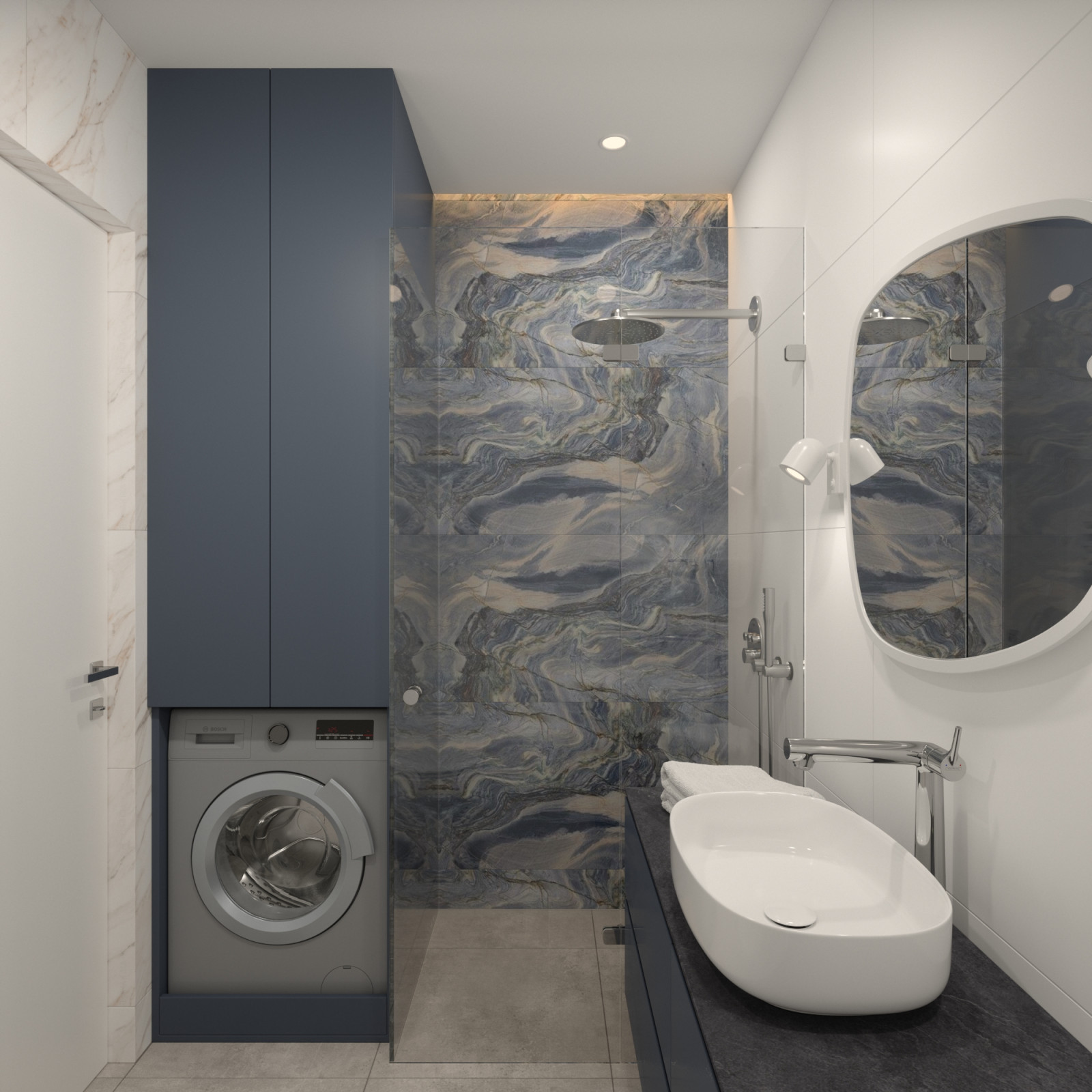 Санузел на 1-м этаже