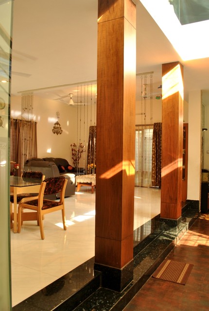 Sampath Kumar Residence modern-wohnbereich