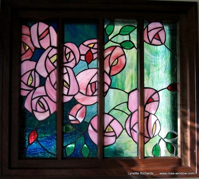 Arts and Crafts Movement Stained Glass Craftsman Other by Richards Stained Glass