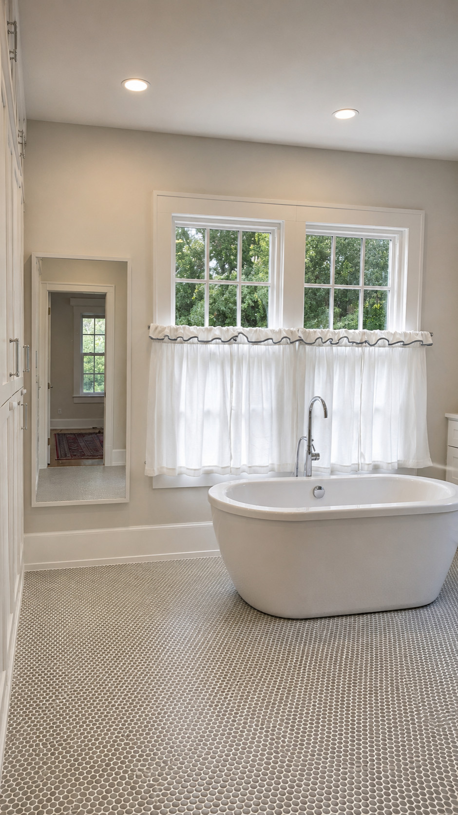 Dallas TX - Master Bathroom Renovation & Custom Built-Ins Installation