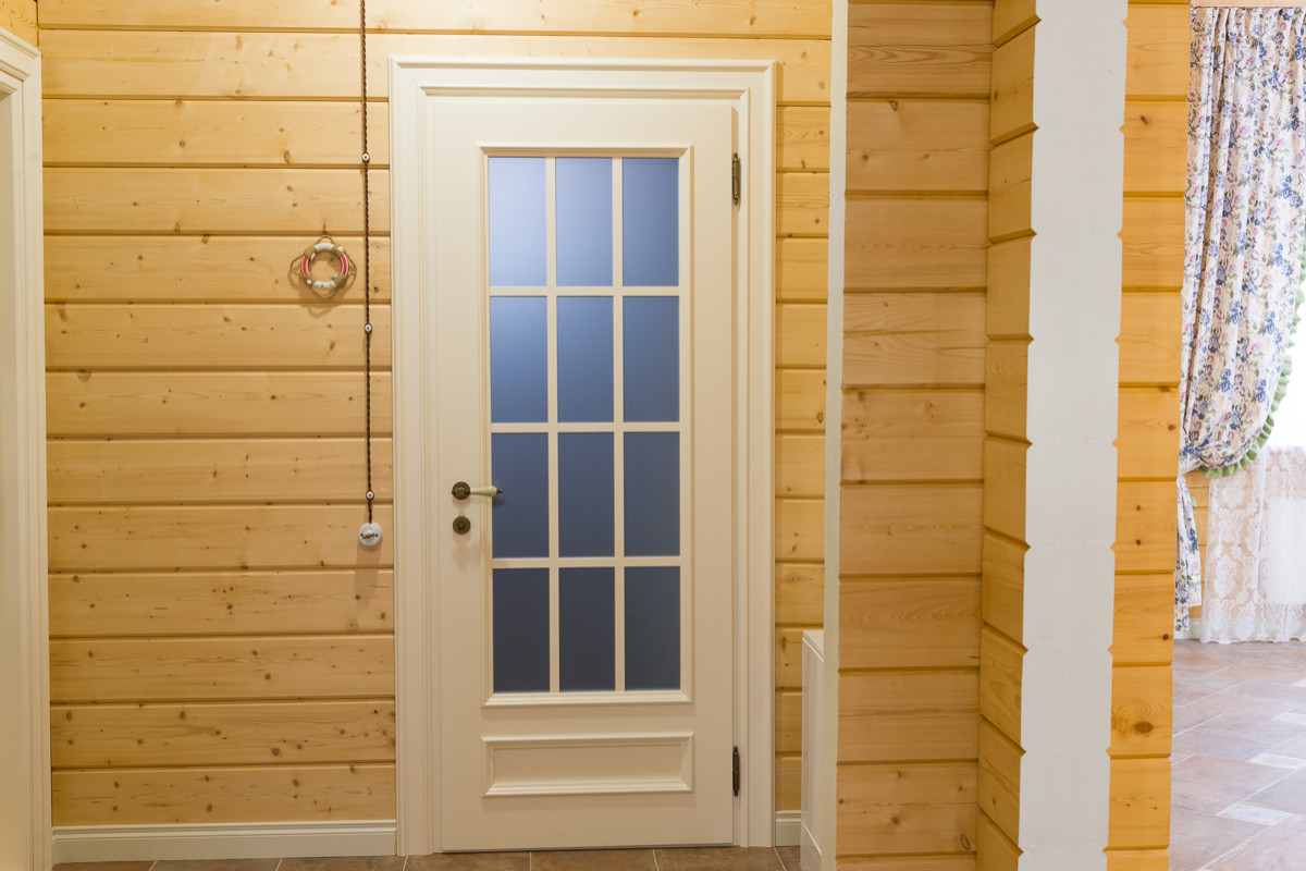 Деревянный дом в стиле  Кантри (230 кв м)