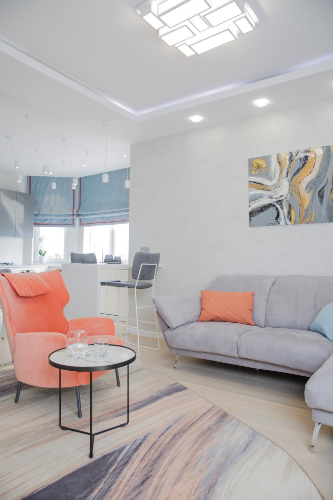 Двухэтажная квартира с мансардным потолком