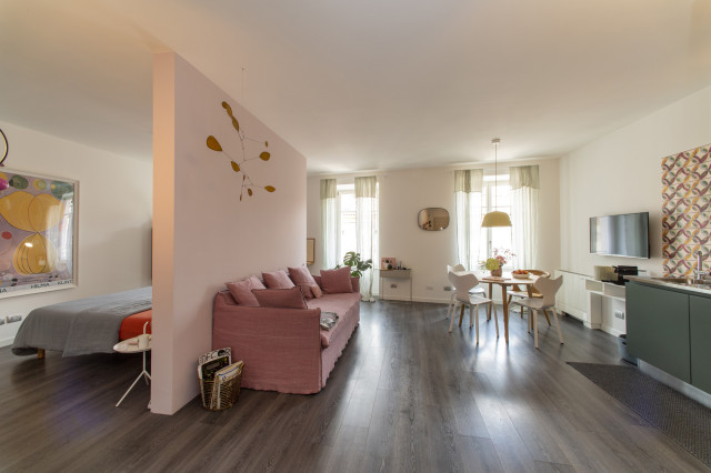 Manciuno apartament moderne-dagligstue