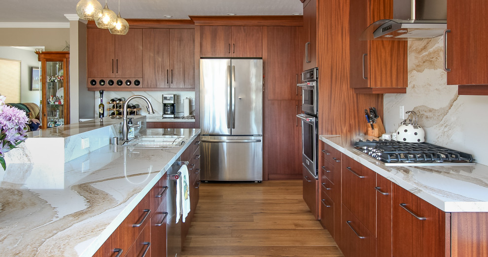 Mahogany Kitchen Makeover