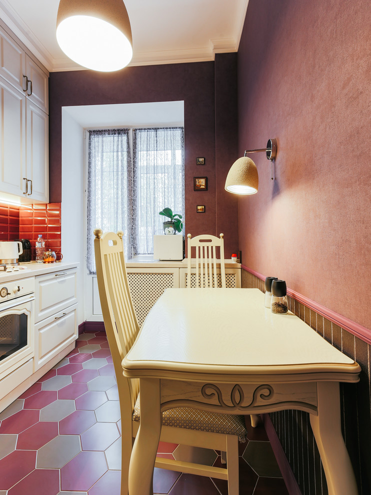 Дизайн-проект трёхкомнатной квартиры с яркой кухней