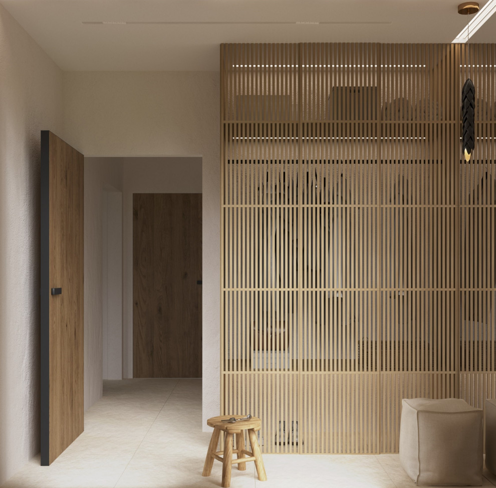 Проект загородного дома в Ленинградской области, стиль джапанди