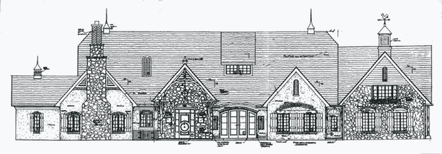 Custom Homes transitional