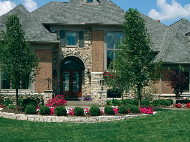 Front Landscaping american-traditional-garden