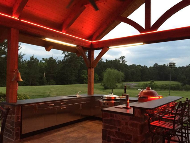 Outdoor Living Space american-traditional-terrace