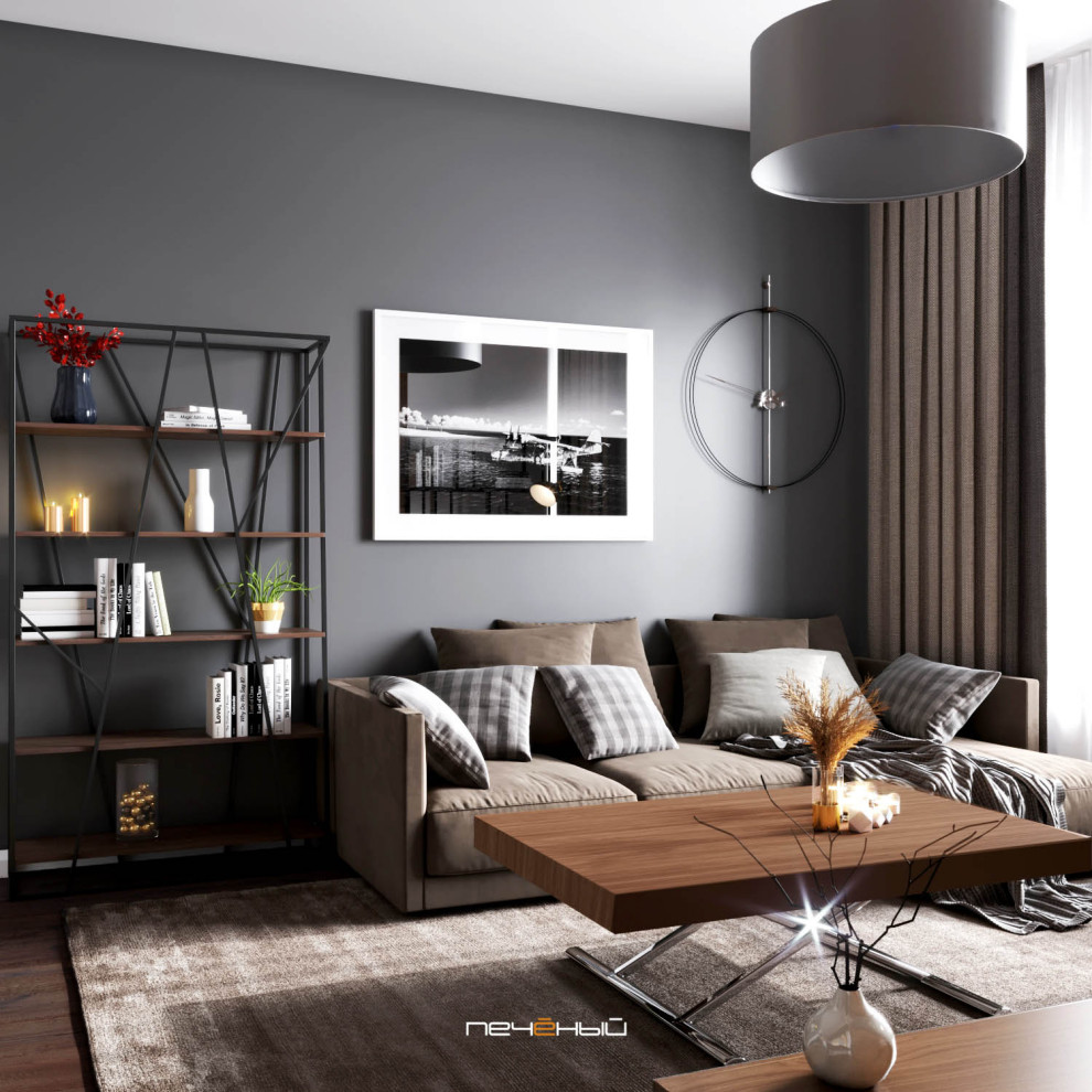 Мужская квартира с отделкой от застройщика