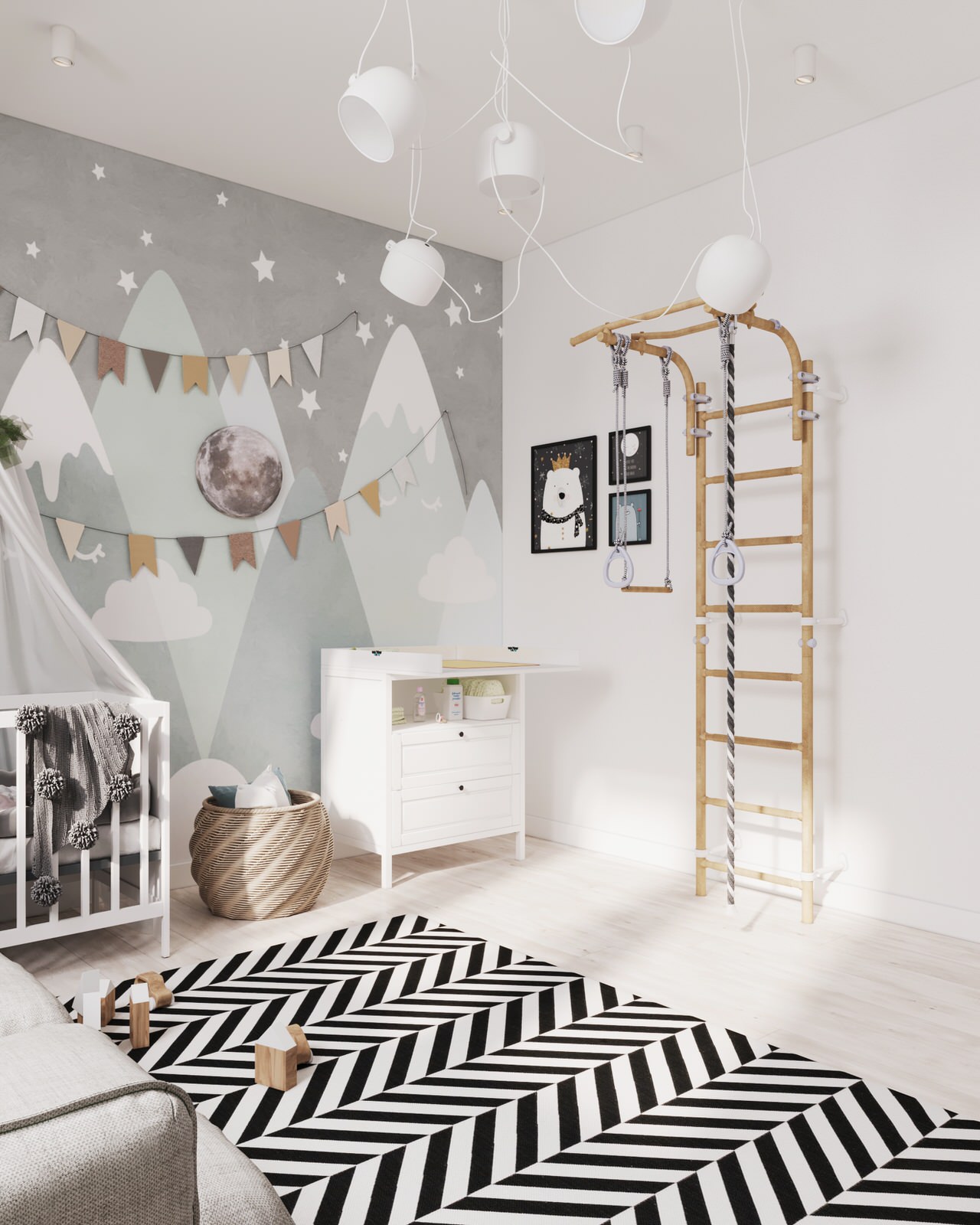 Квартира на берегу озера для молодой семьи