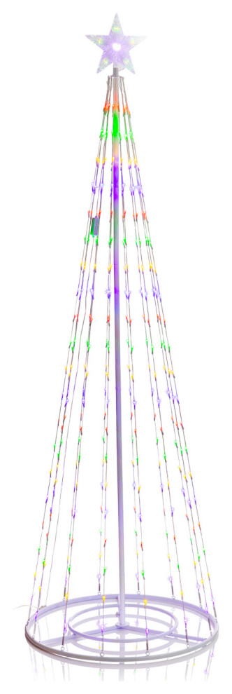 Christmas LED Tree Tower With 8 Functions, 86