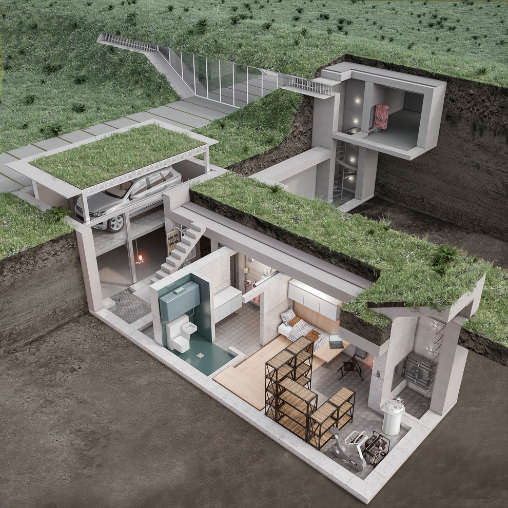 Жилой дом-бункер