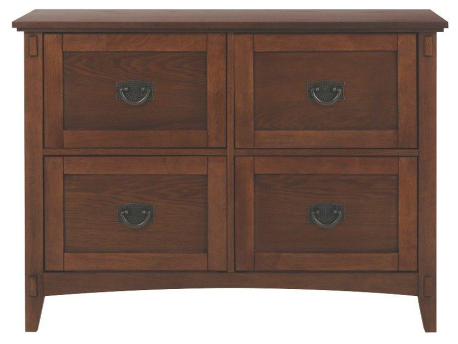 Four File Drawer Cabinet Transitional Filing Cabinets By Luxe Home Decorators