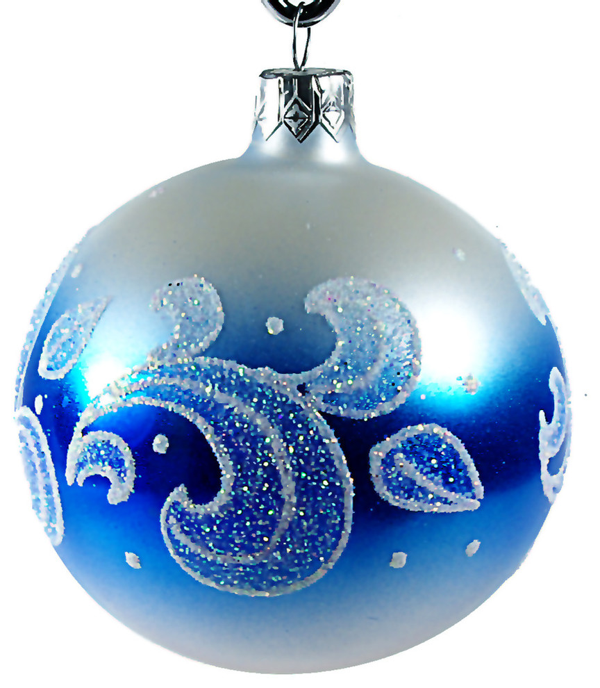 inchFrostinch Christmas Ball Ornament Traditional Christmas