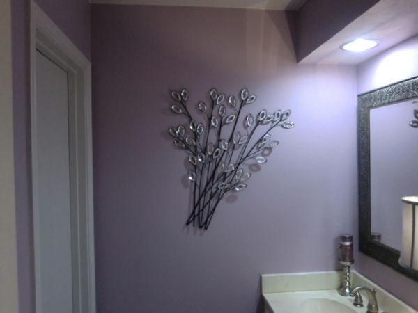 Luxurious Lavender Lavatory - Modern - Bathroom - Houston 