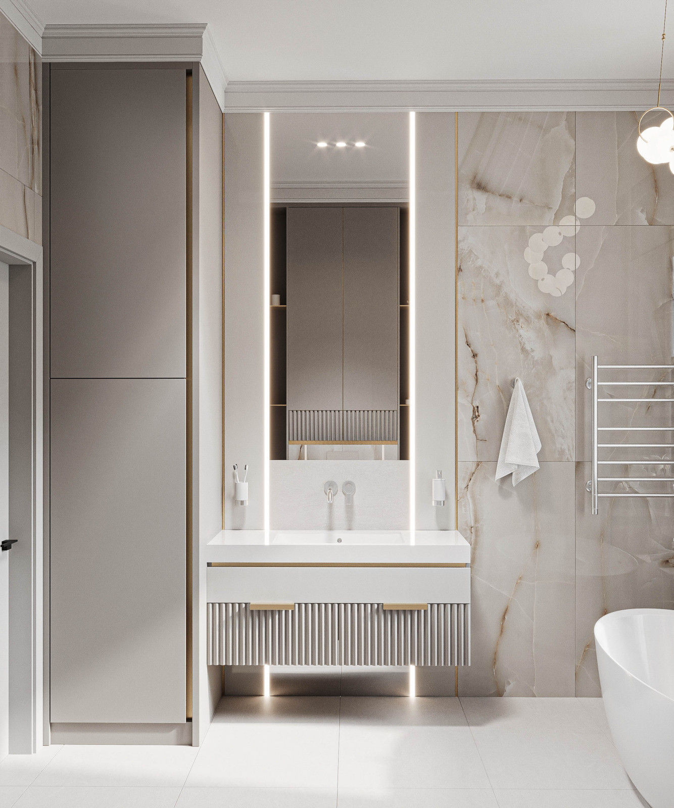 Дом в стиле неоклассика 260 м2