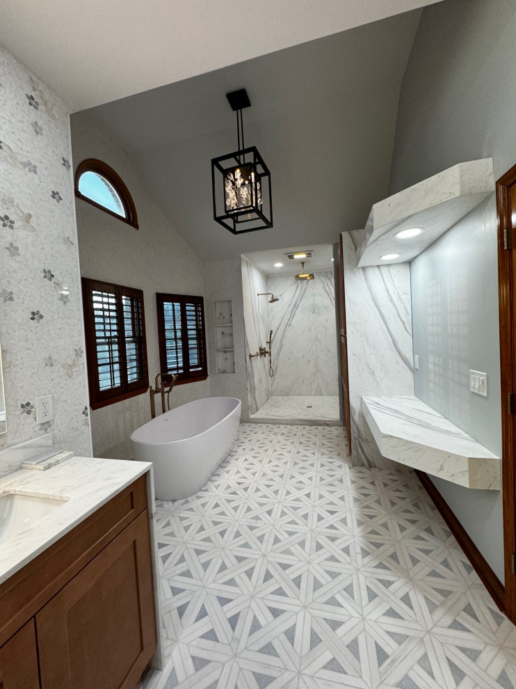 Gray Bathroom