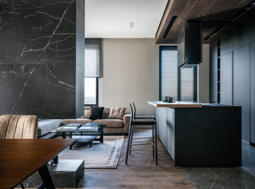 Реализованный проект квартиры 90м2 в ЖК Пресня сити