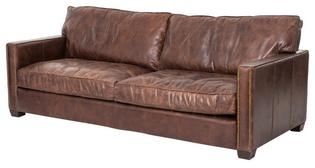 Carnegie Larkin Sofa, Cigar, 88"