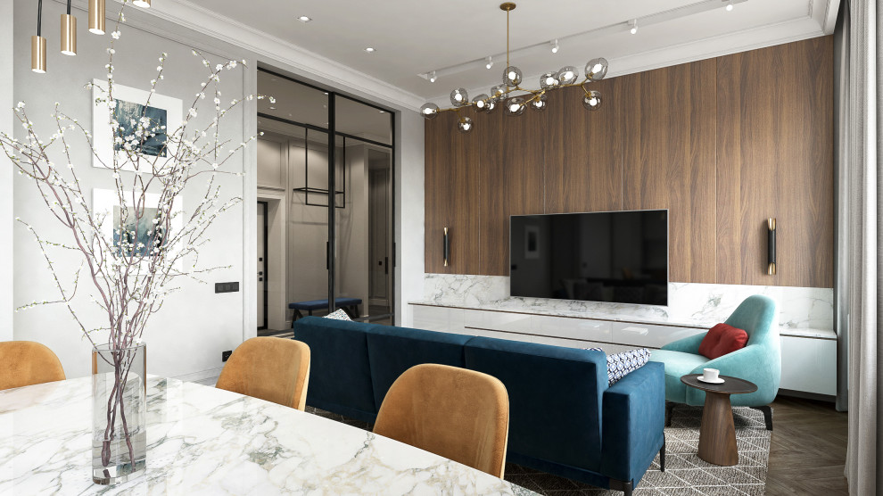 Дизайн элитной квартиры в центре Казани