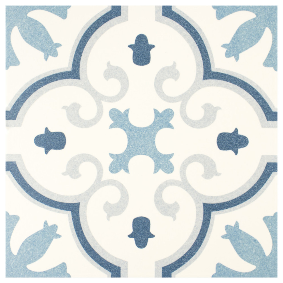 Monteca Blue Porcelain Floor and Wall Tile
