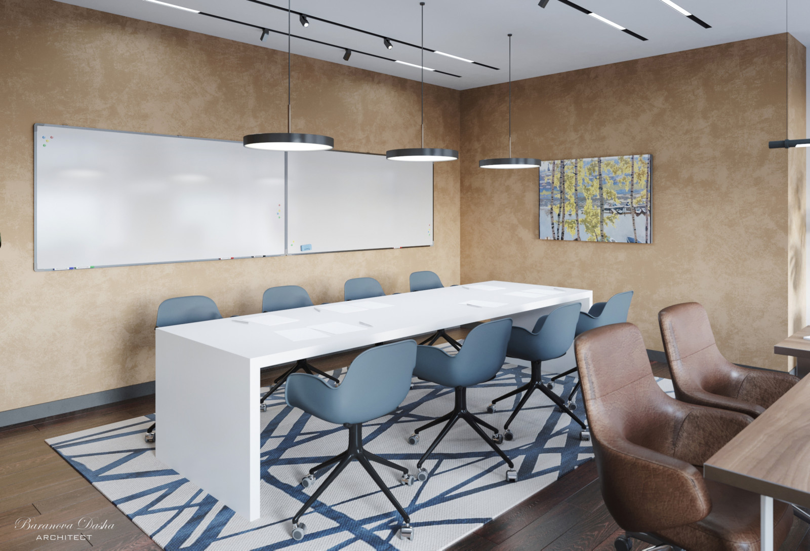 Интерьеры офиса строительной компании