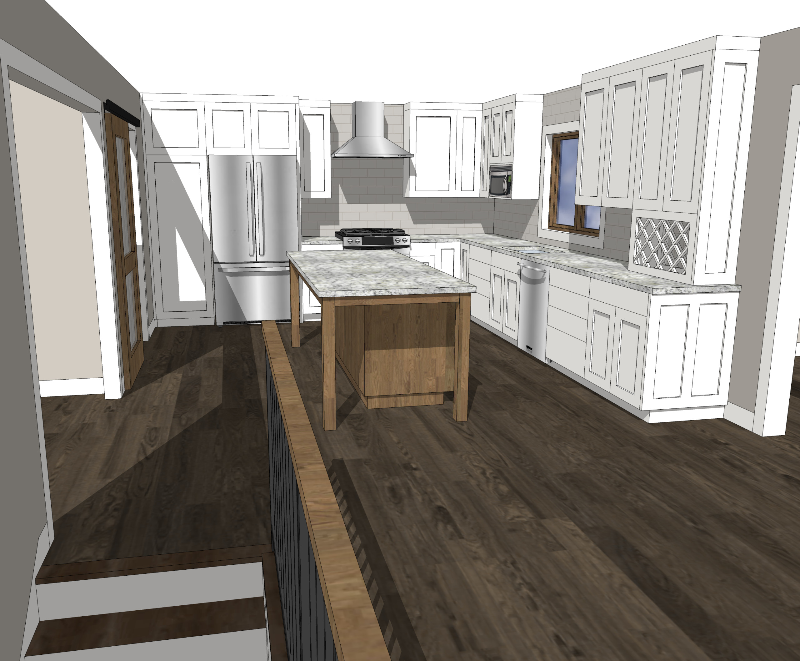 New Brighton - 3D living space remodel