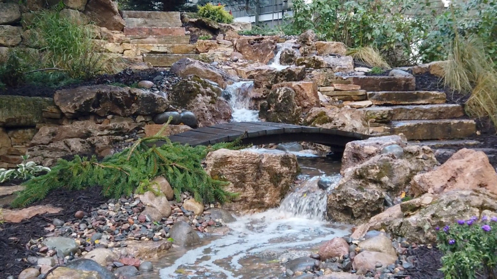 Pondless Waterfalls Landscape Minneapolis by Pond King Water