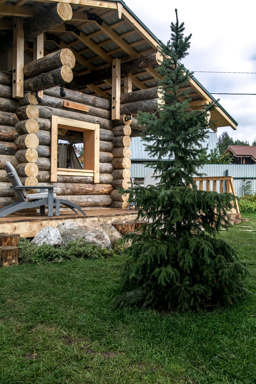 Парящий сруб