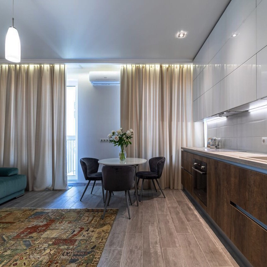 Шторы в гостиную /кухню