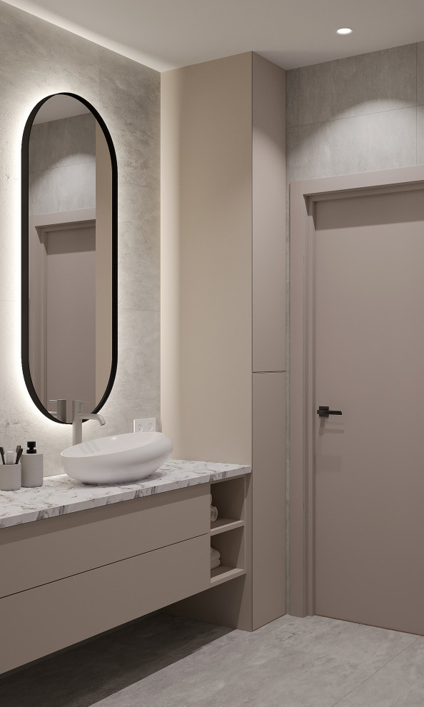 Дизайн-проект квартиры с детской и кабинетом