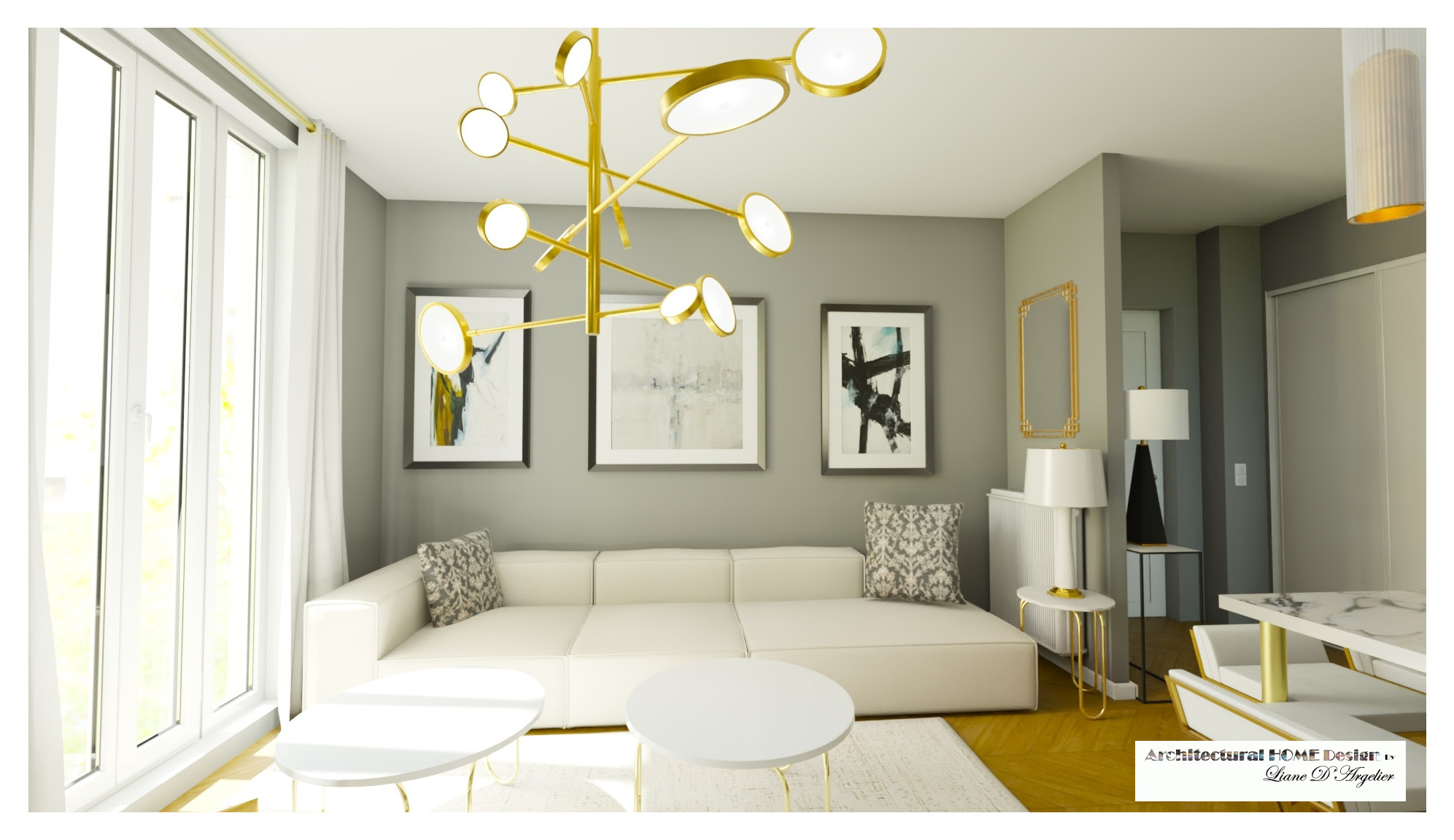Appartement Haussmannien cœur de Nice.
