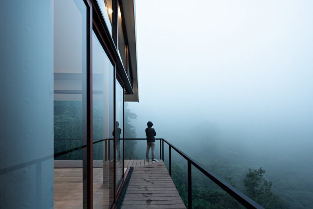Casa Cohuatichan modern-terrasse